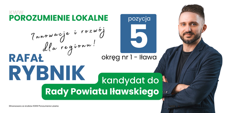 Kandyduję do Rady Powiatu Iławskiego